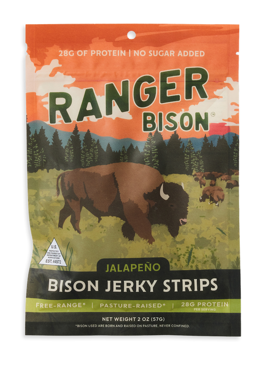 Jalapeño Bison Jerky Strips