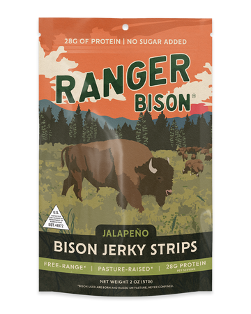 Jalapeño Bison Jerky Strips